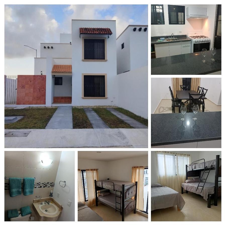 Hermosa Casa A 15 Minutos Del Aeropueto De Cancun En Exclusivo Fraccionamiento Residencial Buitenkant foto
